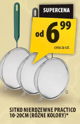 Sitko nierdzewne practico 10-20cm promocja w Arhelan