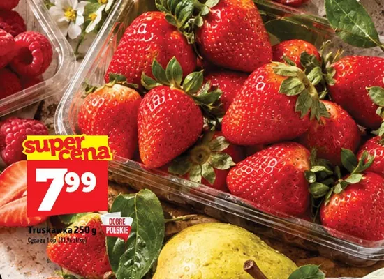 Truskawki polskie promocja w TOPAZ