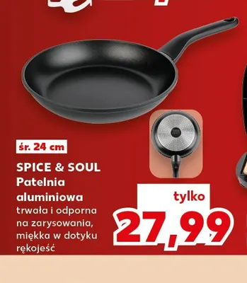 Patelnia aluminiowa śr. 24 cm Spice & Soul promocja w Kaufland