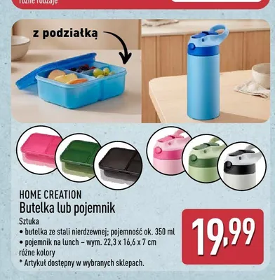 Pojemnik na lunch Home Creation promocja w Aldi