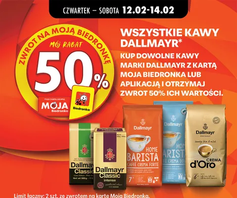Kawa Home Barista Caffe Crema Forte promocja w Biedronka