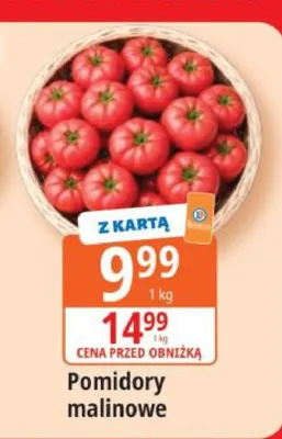 Pomidory malinowe promocja w Leclerc
