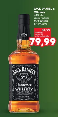 Whiskey Jack Daniel's promocja w Kaufland