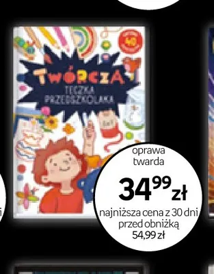 Książka Twórcza teczka przedszkolaka promocja w Empik