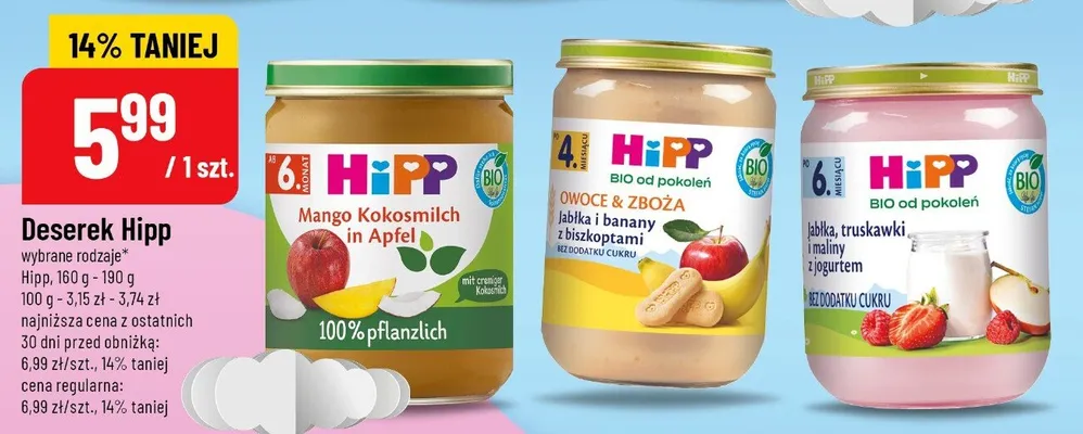 Deserek - Mango kokos i jabłko promocja w POLOmarket