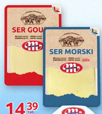 Ser morski w plastrach Mlekovita promocja w Selgros