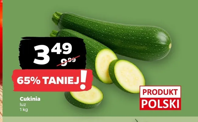Cukinia promocja w Netto