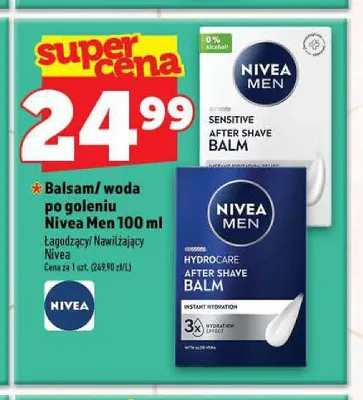 Balsam po goleniu Nivea Men Sensitive promocja w TOPAZ