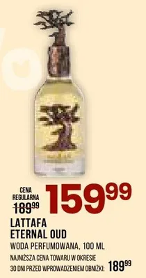 Woda perfumowana Eternal Oud promocja w Drogerie Natura