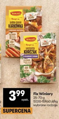 Fix Winiary Pomysł na pełne danie Karkówka promocja w Delikatesy Centrum