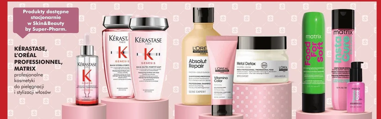 Profesjonalne kosmetyki do pielęgnacji i stylizacji włosów Kérastase promocja w Super-Pharm