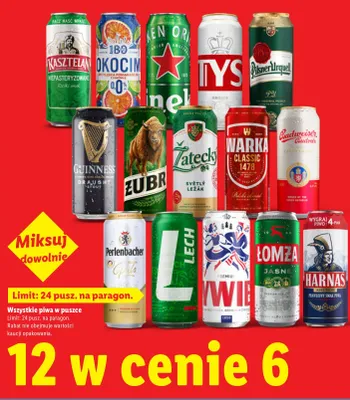 Piwo Heineken promocja w Lidl