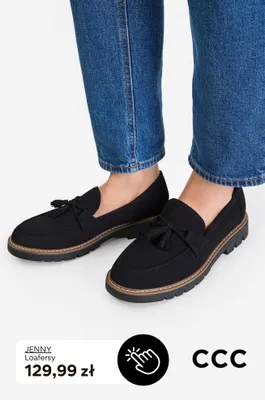Loafersy Jenny promocja w CCC