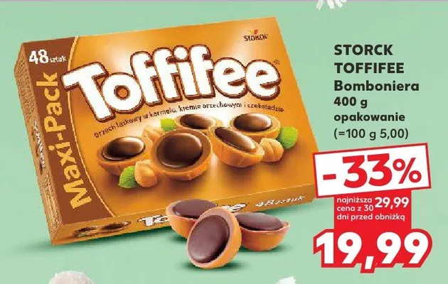 Bombonierka Toffifee promocja w Kaufland
