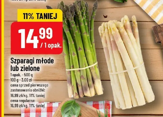 Szparagi promocja w POLOmarket