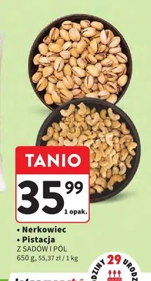 Pistacja Z Sadów i Pól promocja w Intermarche