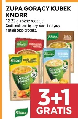 Zupa Gorący Kubek Knorr promocja w Stokrotka