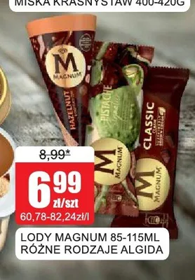 Lody Magnum Algida promocja w Bingo