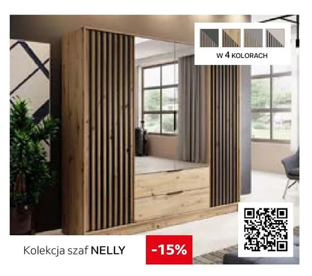 Kolekcja szaf Nelly promocja w Komfort