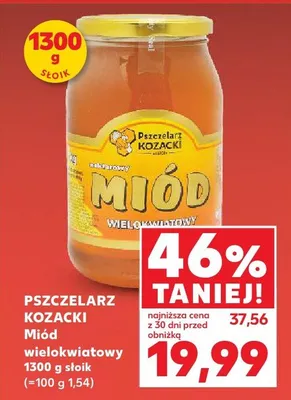 Miód wielokwiatowy promocja w Kaufland