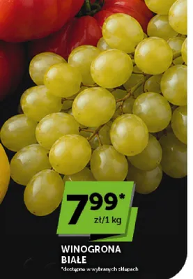Winogrona białe promocja w Euro Sklep