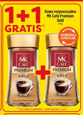 Kawa rozpuszczalna MK Café Premium Gold promocja w POLOmarket
