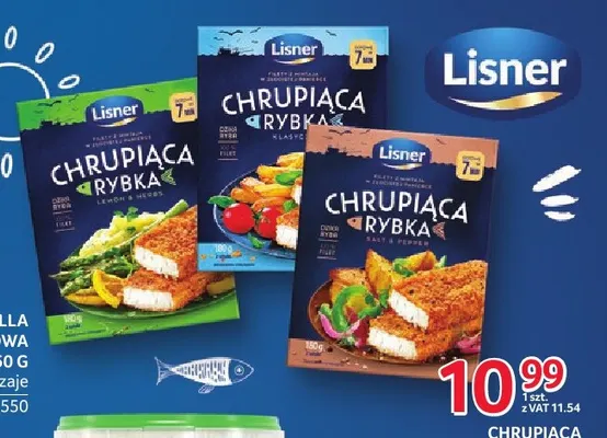 Chrupiąca rybka klasyczna Lisner promocja w Selgros