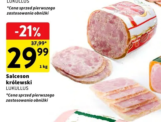 Salceson królewski promocja w Intermarche