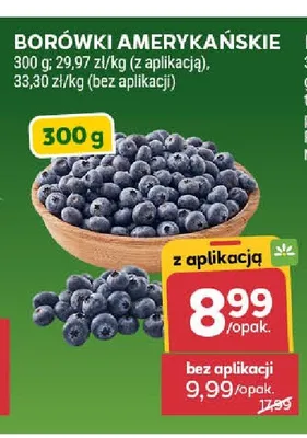Borówki amerykańskie promocja w Stokrotka