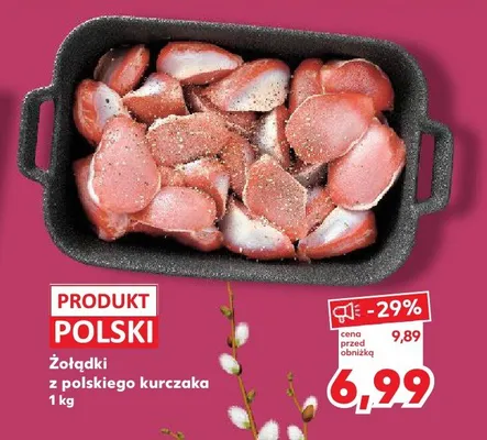 Żołądki z polskiego kurczaka promocja w Kaufland