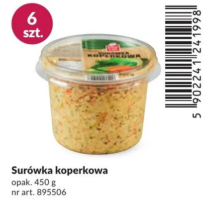 Surówka koperkowa promocja w Makro