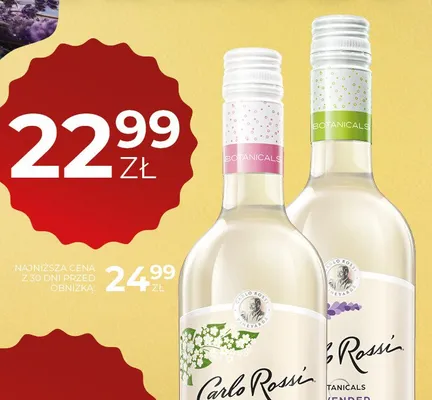 Wino Botanicals Elderflower & Rose Flavoured Medium Dry promocja w Duży Ben