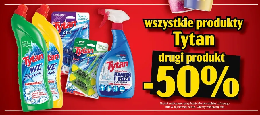 Produkty Tytan promocja w TOPAZ