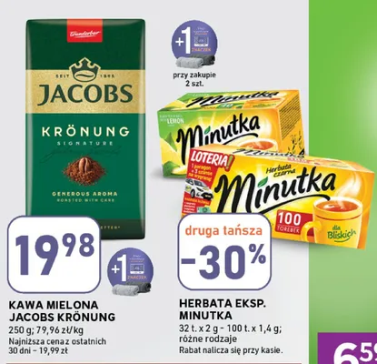 Kawa mielona Jacobs Krönung promocja w Stokrotka