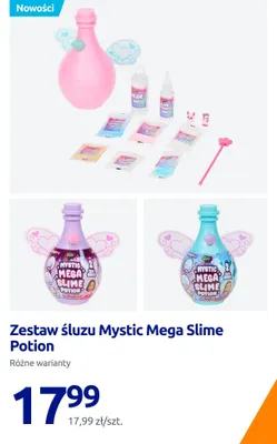 Zestaw śluzu Mystic Mega Slime Potion promocja w Action