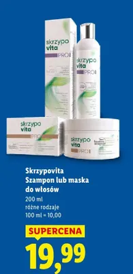 Maska do włosów Skrzypovita promocja w Lidl