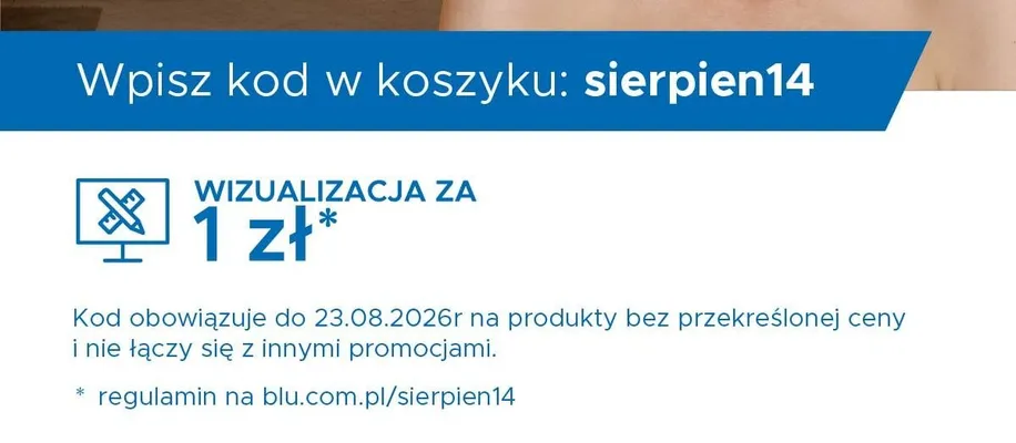 Wizualizacja łazienki BLU promocja w Blu Salony Łazienek
