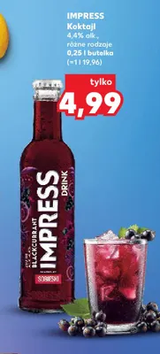Koktajl Impress promocja w Kaufland