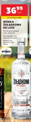 Wódka Żołądkowa de Luxe promocja w Stokrotka
