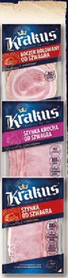 Szynka krucha od szwagra Krakus ok. 0,5 kg promocja w Selgros