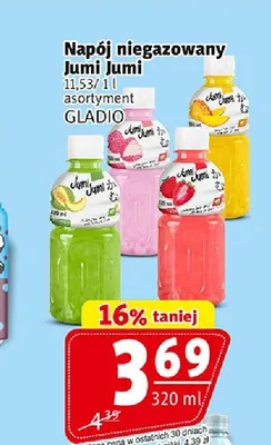 Napój niegazowany Jumi Jumi promocja w Prim Market