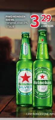 Piwo bezalkoholowe Heineken promocja w Selgros