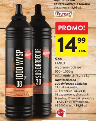 Sos Fanex promocja w Intermarche
