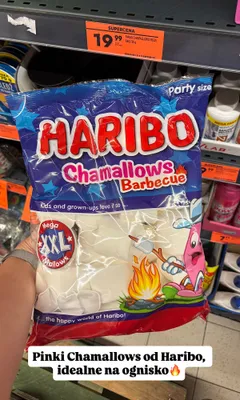 Pianki Haribo Chamallows Barbecue promocja w Biedronka