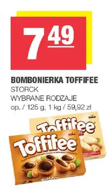 Bombonierka Toffifee promocja w SPAR