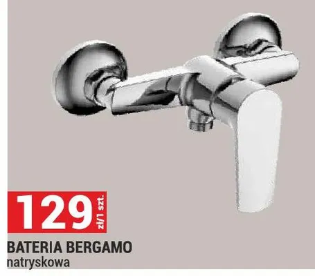 Bateria Bergamo natryskowa promocja w Merkury Market