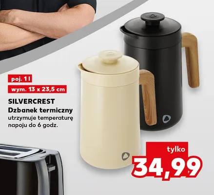 Dzbanek termiczny 1 l Silvercrest promocja w Kaufland