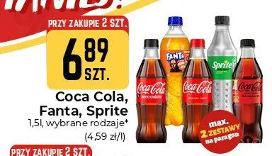 Napój gazowany Fanta promocja w Społem Częstochowa