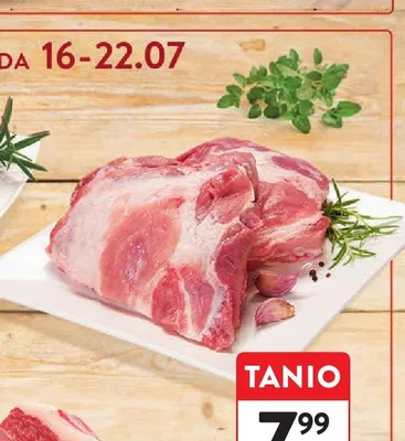 Żeberka wieprzowe trójkąty ekstra mięsne promocja w Intermarche