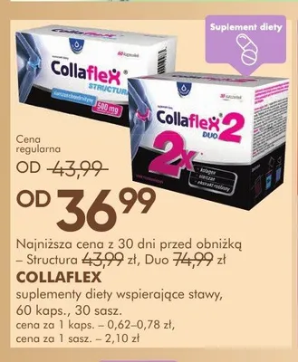 Suplement diety Collaflex Duo 30 sasz. promocja w Super-Pharm